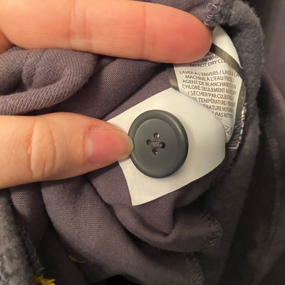 LAZYPANTS- Stylish Gray Button-Up Shacket - Picture 9 of 13